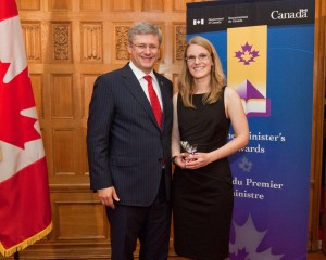 Antje Bitterberg. Photo courtesy of the Prime Minister's Office.